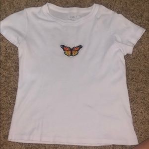 Brandy Melville butterfly top